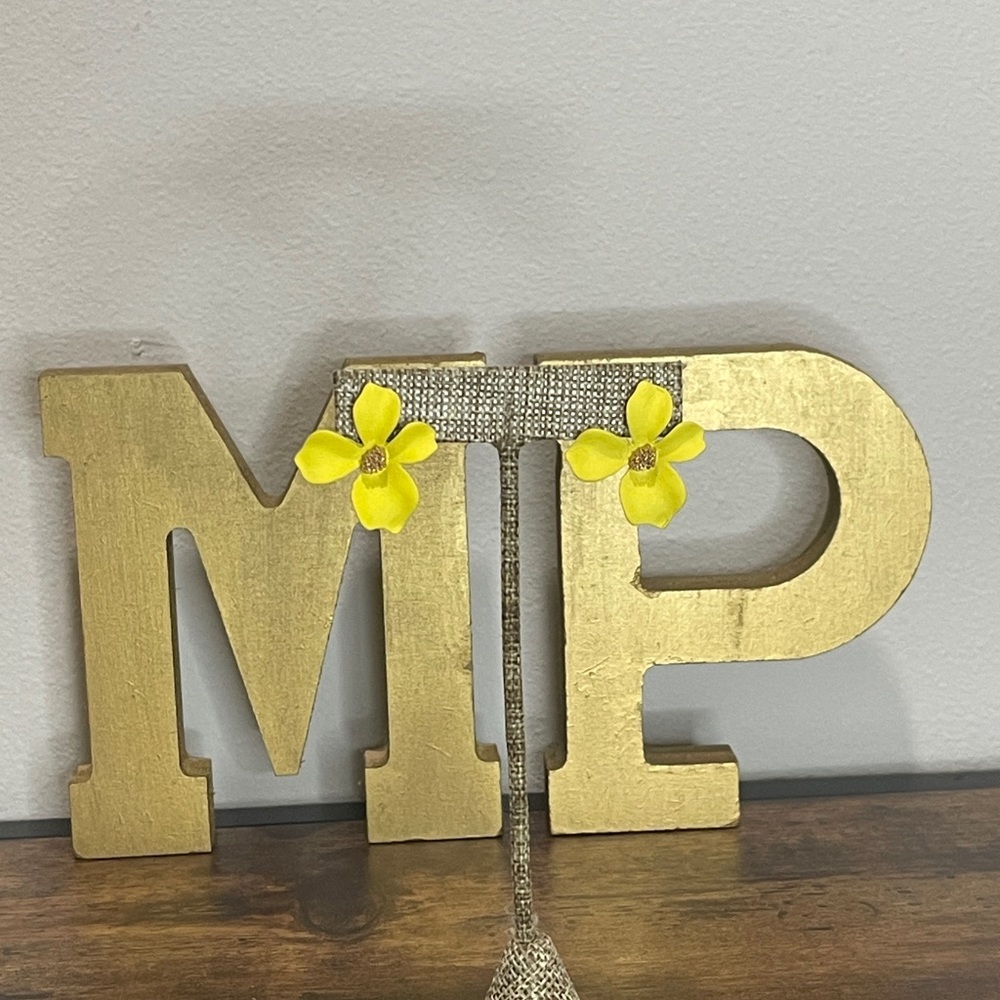 NEW YELLOW FLOWERS 🌸 EARRINGS